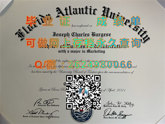 佛罗里达大西洋大学毕业证文凭样本|Florida Atlantic University（FAU）（定制国外毕业证、文凭、成绩单、认证入网、offer））