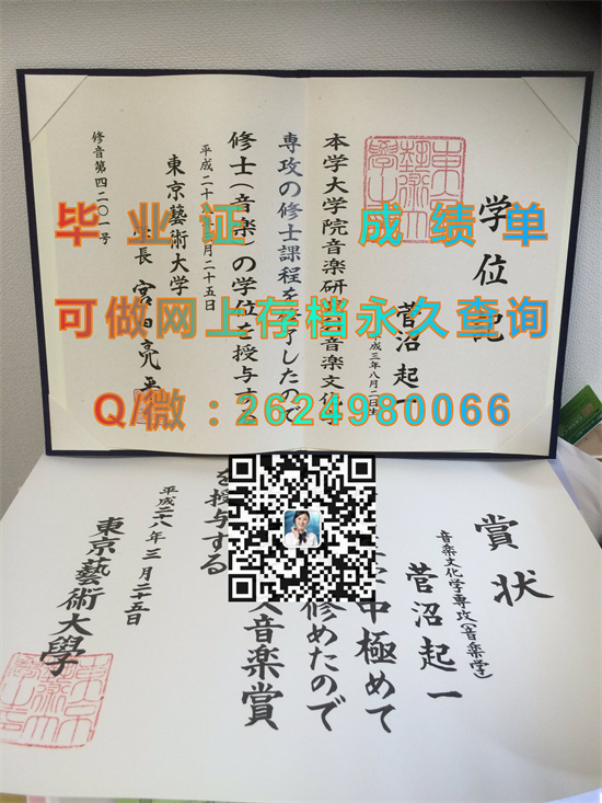 东京艺术大学毕业证书、文凭、成绩单、学位证外壳制作|日本大学毕业证图片|Tokyo University of the Arts）