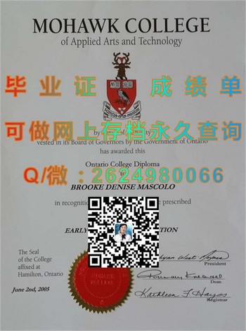 莫霍克应用艺术及技术学院文凭：迈向职业巅峰的第一步）